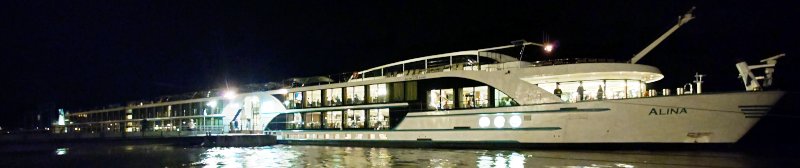 Unsere Heimat während der Tour - Die MS Alina von Phoenix Reisen