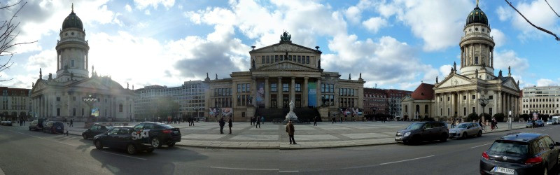 Der Gendarmenmarkt in Berlin