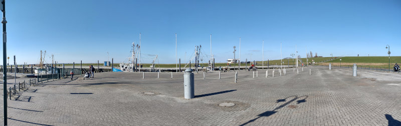 Der Kutterhafen in Wremen