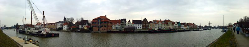 Der Hafen von Glückstadt