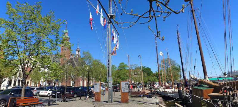 Museumshafen und Alte Waage in Leer