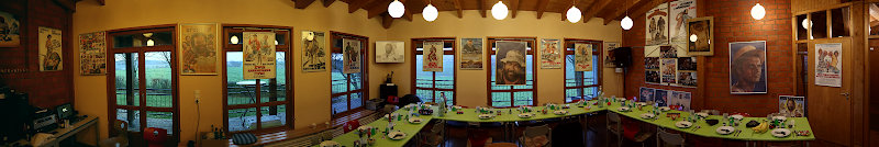 Der Veranstaltungsraum ist bereit