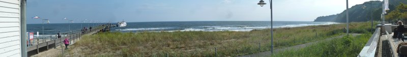 Göhren - Blick auf die Ostsee