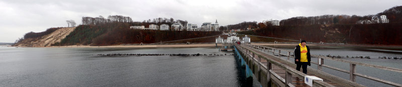 Blick über die Seebrücke nach Sellin
