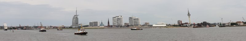 Skyline von Bremerhaven