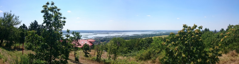 10.07.2016 - Blick auf den Velence-See