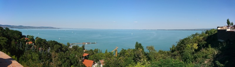 18.07.2017 - Tihany - Blick auf den Plattensee