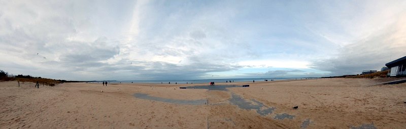 Der Strand von Swinemünde