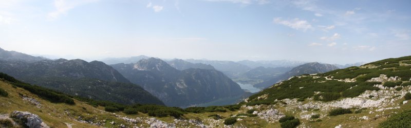 Blick vom Krippenstein auf den Hallstätter See Blick vom Krippenstein auf den Hallstätter See