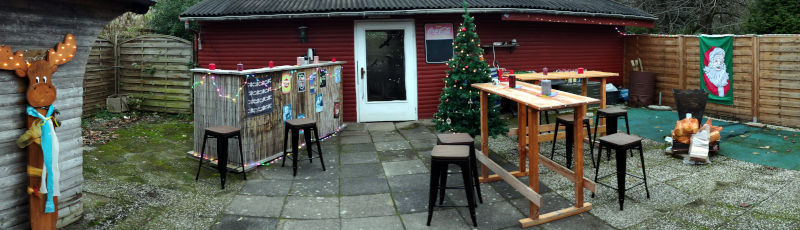 Die Hütte ist startklar