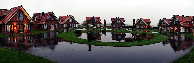 Die Ferienhäuser des Wehldorfs in Wremen