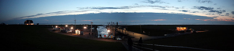 Abendstimmung am Kutterhafen
