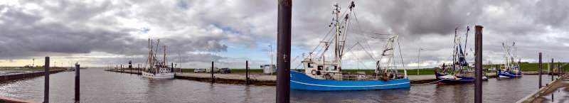 Fischkutter im Wremer Hafen