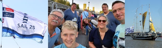 Zur Sail nach Bremerhaven
