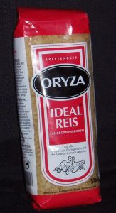 Das heißt gebratener Reis, du Plolet!