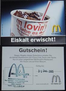 ... und eine kleine Cola