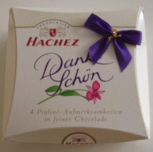 Danke, für diese tollen Pralinen