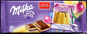Milka gibt Gas